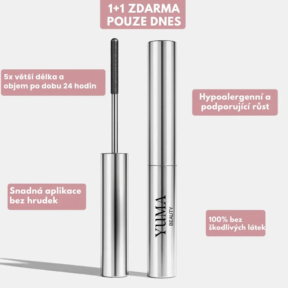 YumaBeauty| Natürliche verlängernde und nährende Wimperntusche...