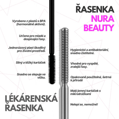 Yuma Beauty | Iron Eye Natürliche Wimperntusche für Verlängerung und Pflege der Wimpern