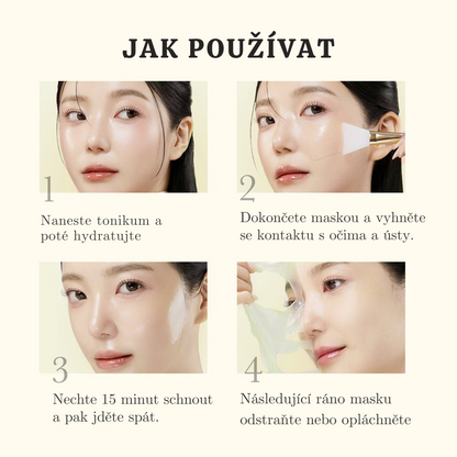 Yuma Beauty - Koreanische Maske mit Kurkuma & Kollagen