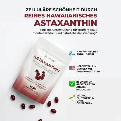 KlarsichtMD Astaxanthin – Schützt Ihre Augenzellen auf natürliche Weise und stellt eine scharfe, klare Sicht wieder her